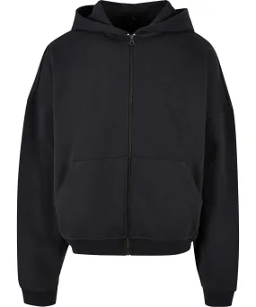 90s zip hoodie | Black