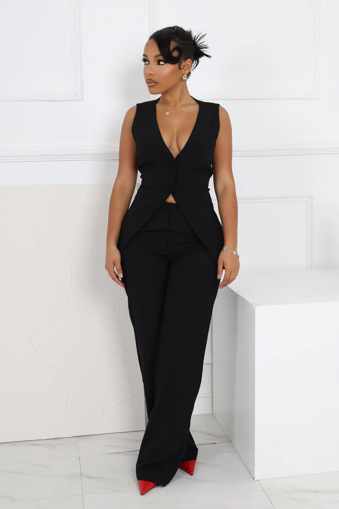 Amilia Woven Tailored Trousers