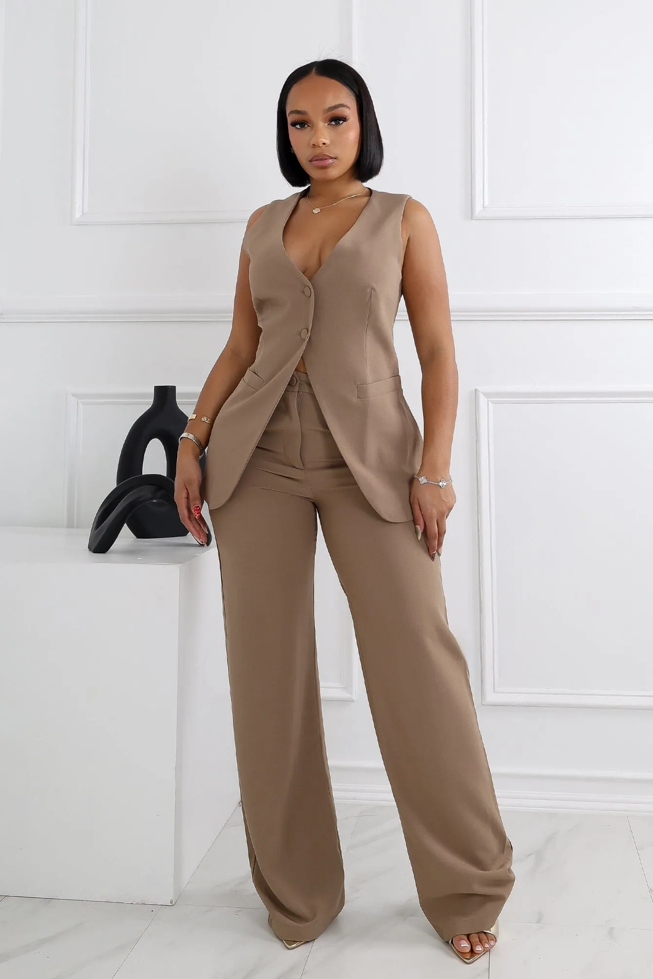 Amilia Woven Tailored Trousers