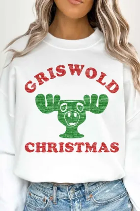 CHRISTMAS OVERSIZED GRAPHIC SWEATSHIRT