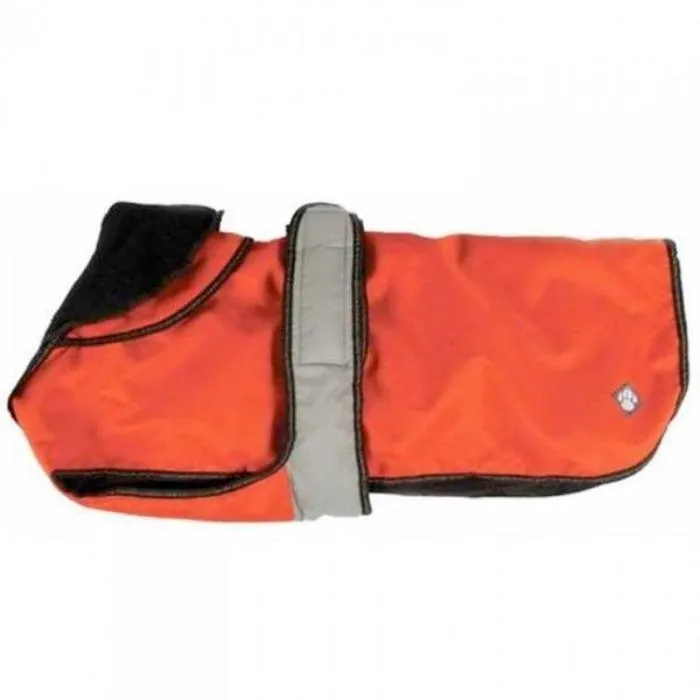 Danish Design - The Ultimate 2 in 1 Waterproof and Fleece Dog Coat - Orange/Red