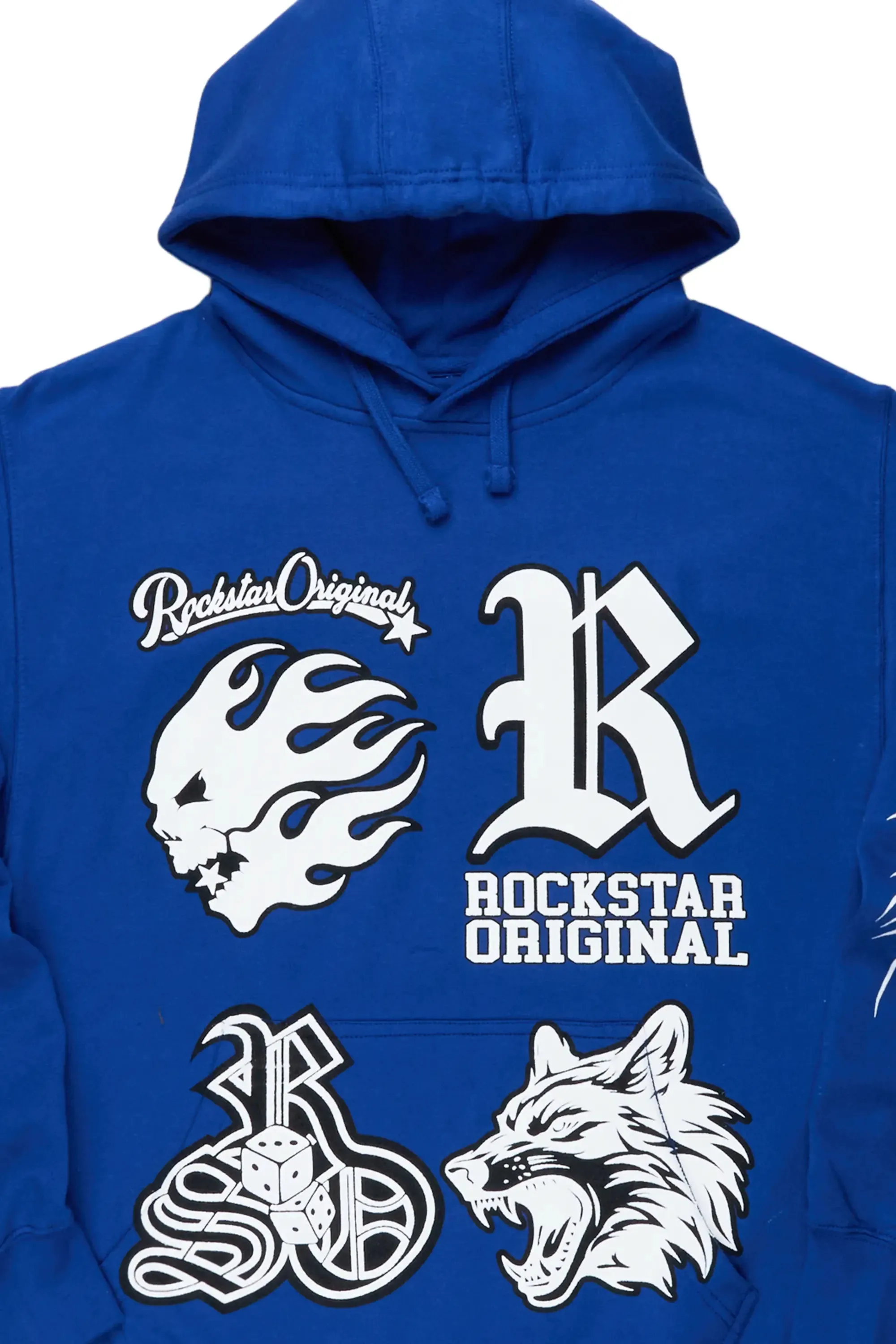 Daralynne Royal Blue Oversized Hoodie