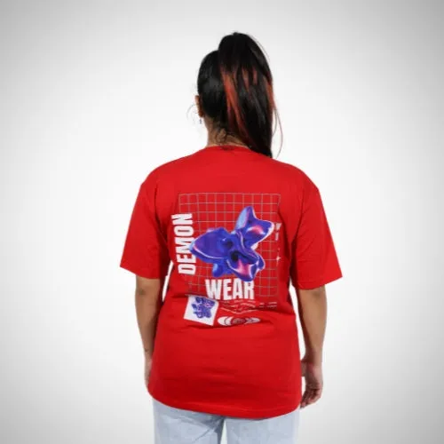 Demon Wear "One Vision" Graphic T-Shirt By DemonWear Combo Pack Of 2 for Her