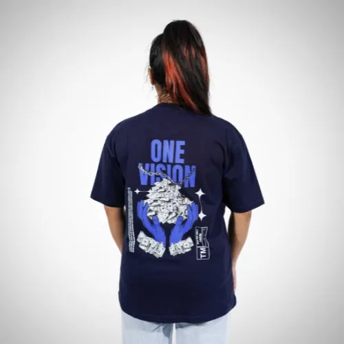 Demon Wear "One Vision" Graphic T-Shirt By DemonWear Combo Pack Of 2 for Her