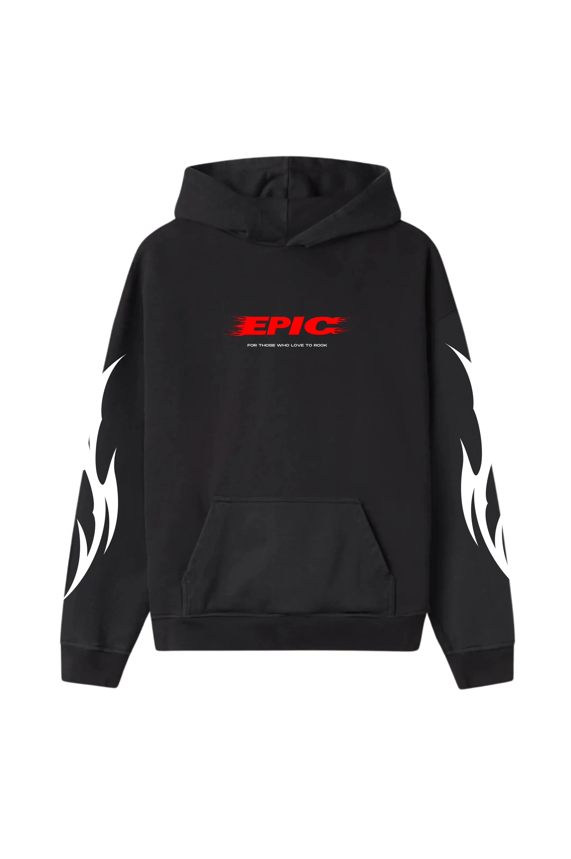 EPIC Black Hoodie 'Anarchy'