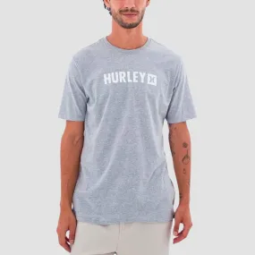 Hurley Everyday Wave Box T-Shirt Dark Grey Heather