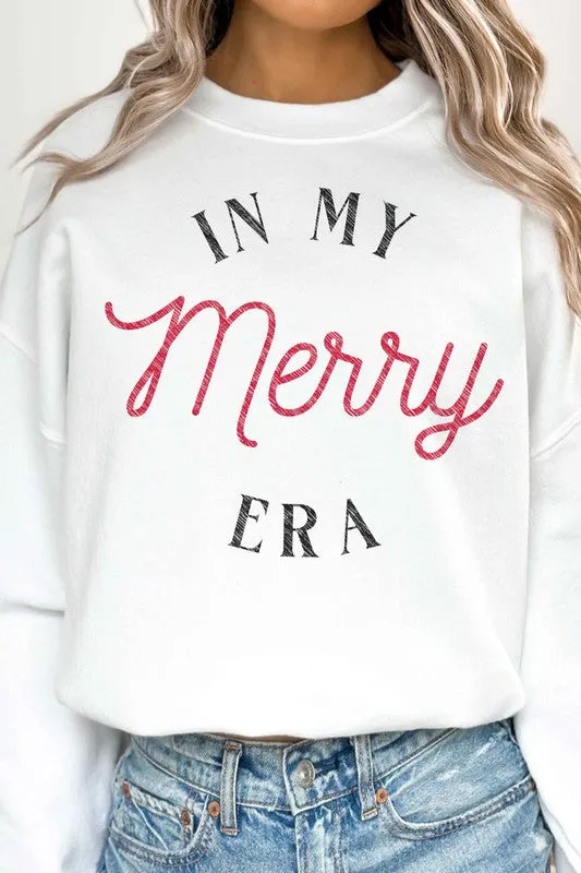 IN MY MERRY CHRISTMAS ERA OVERSIZED SWEATSHIRT