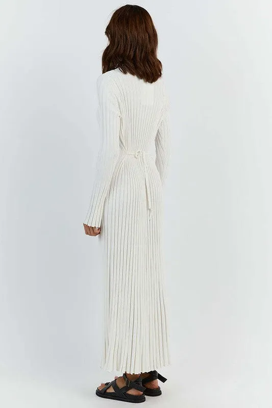 KNITWEAR LONG MAXI DRESS