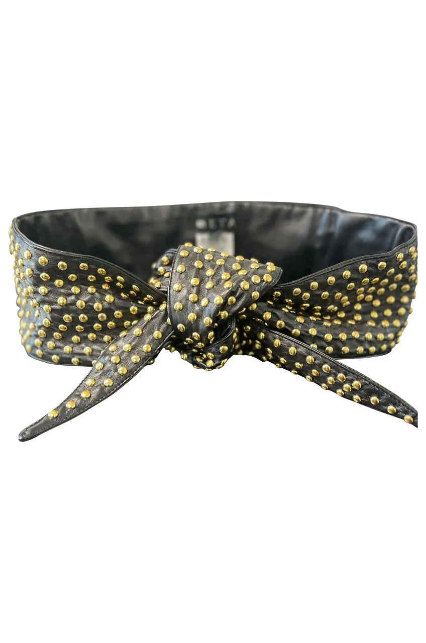 KNOT STUD BELT