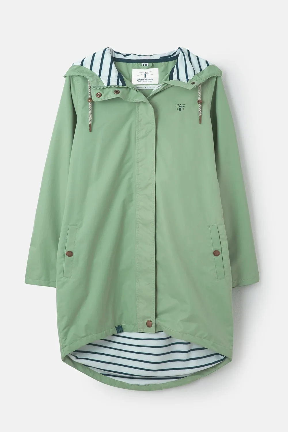 Long Beachcomber Jacket - Pistachio