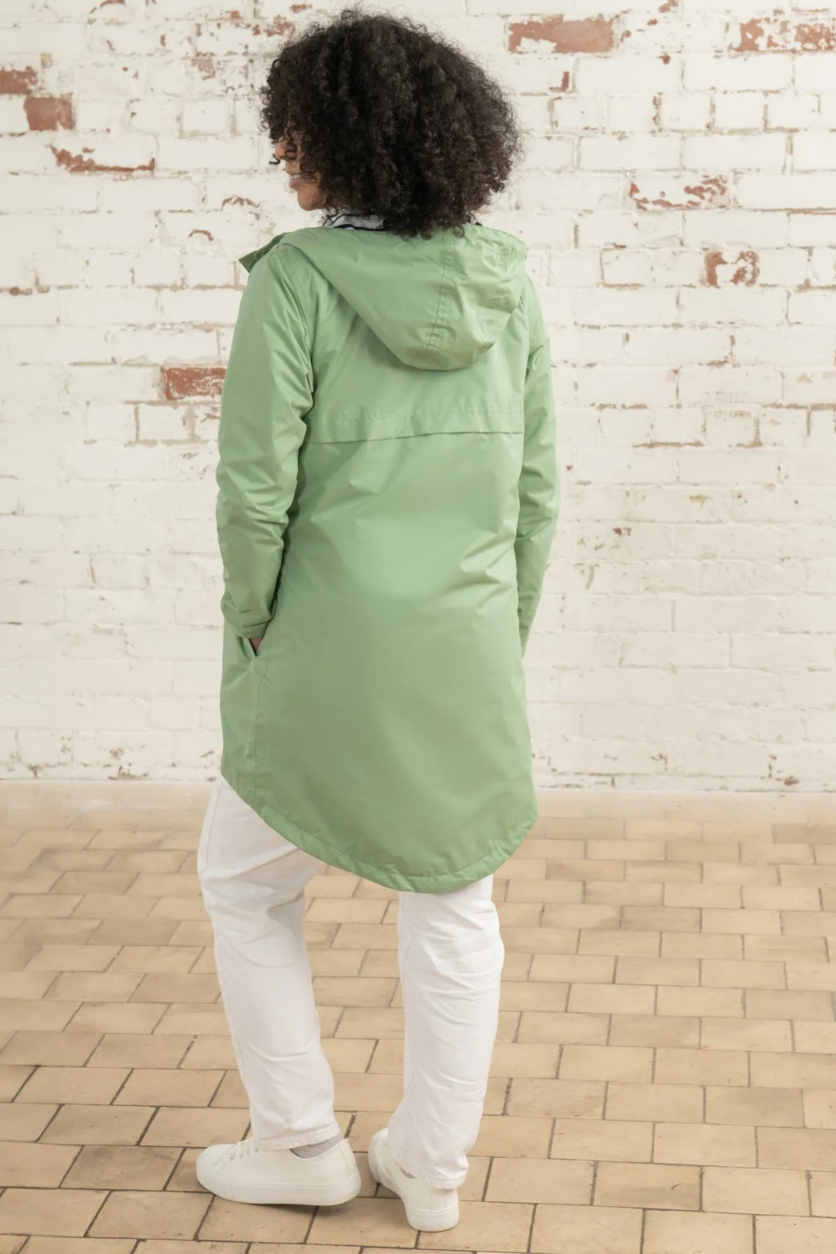 Long Beachcomber Jacket - Pistachio