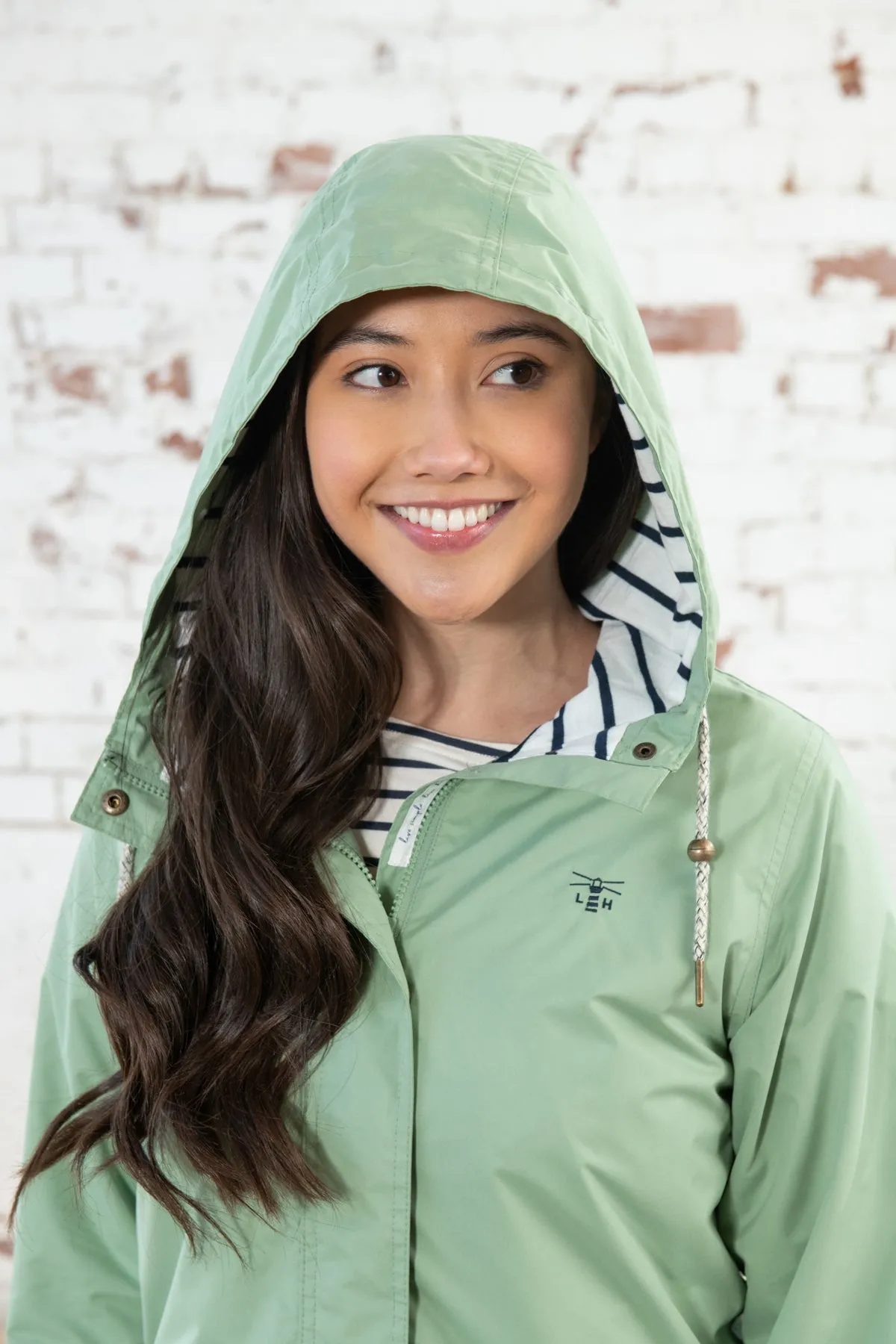 Long Beachcomber Jacket - Pistachio