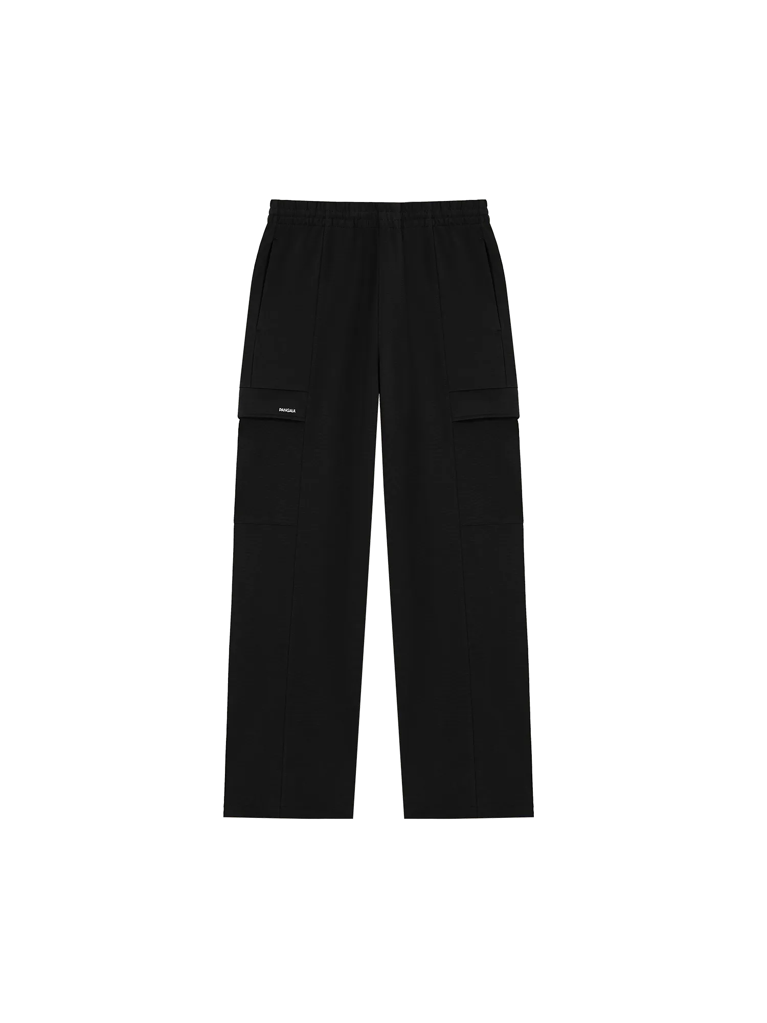 Mens DNA Double Jersey Cargo Trousers—black