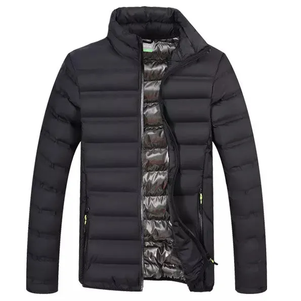 Mens Windbreaker Motorcycle Winter Jacket