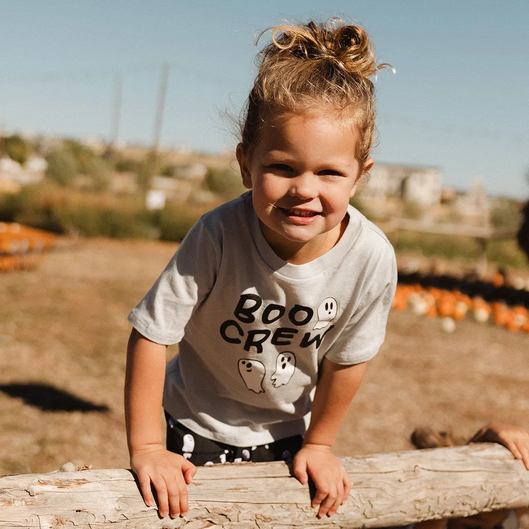 Mini Boyfriend Tee, Grey Boo Crew