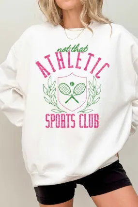 NOT THAT ATHLETIC CLUB OVERSIZED SWEATSHIRT