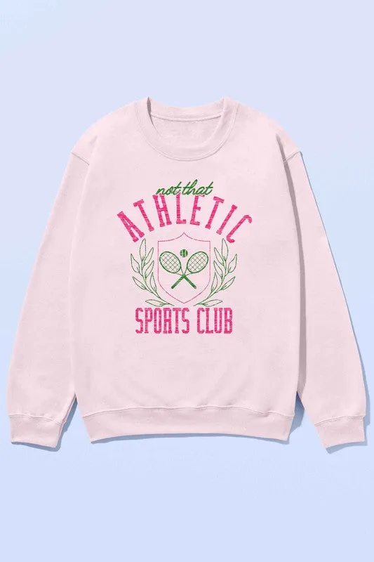 NOT THAT ATHLETIC CLUB OVERSIZED SWEATSHIRT