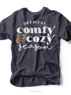 Official Comfy & Cozy Season | Seasonal T-Shirt | Ruby’s Rubbish®