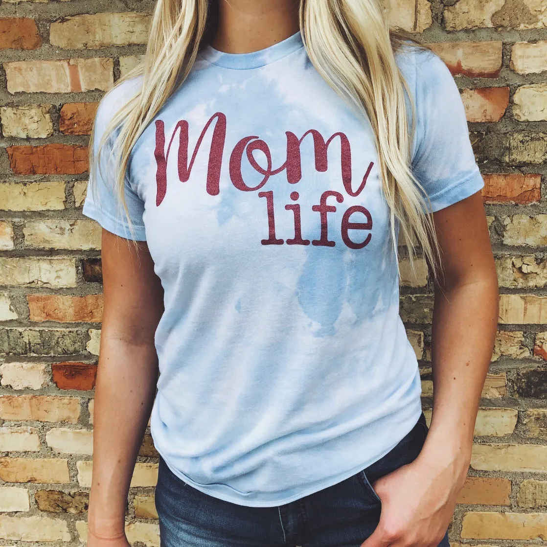 OG Mom Life Shimmer • Tie-Dye