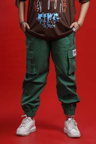 PARIS GREEN CARGO PANT