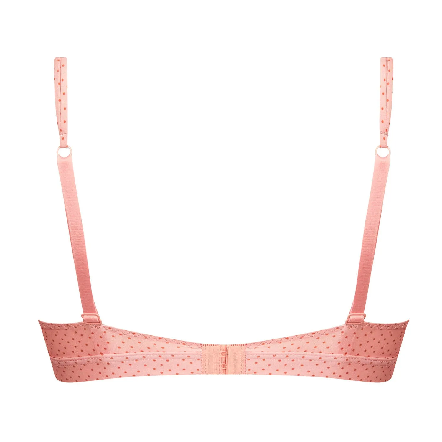 Petille Glam in Sparkling Rosé Triangle Bralette By Antigel - S-XL