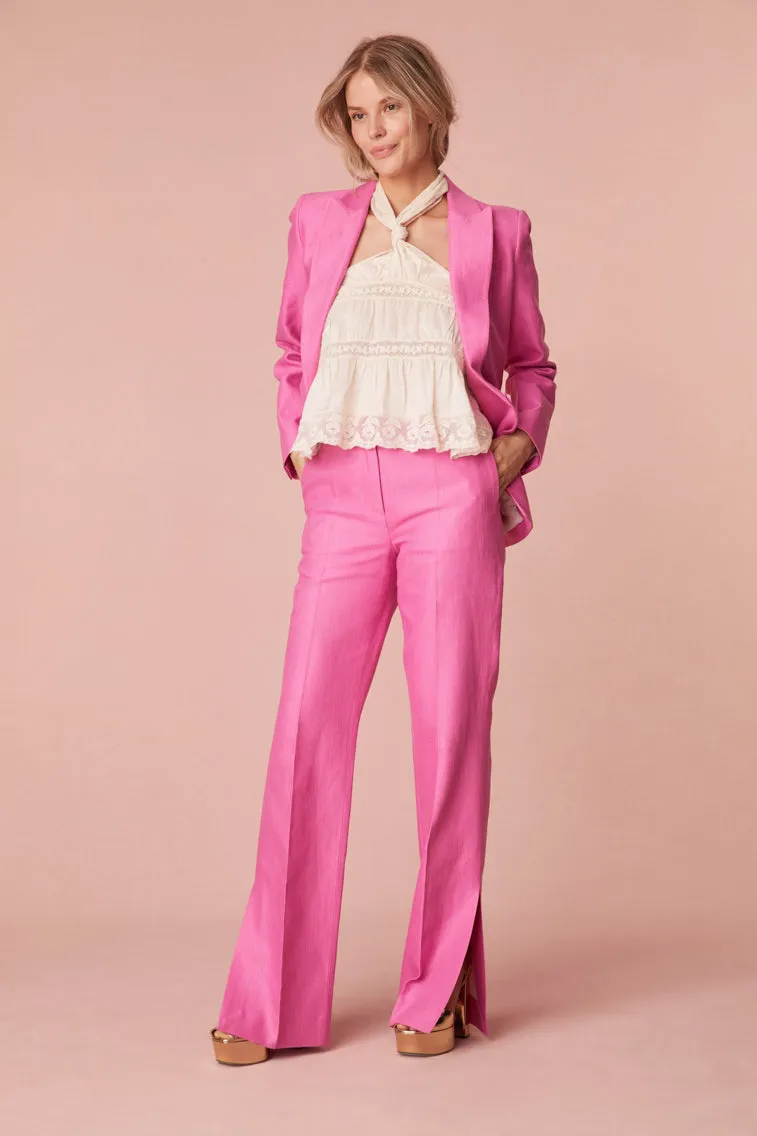 Poppet Straight Leg Tailored Pants