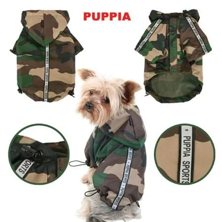 Puppia Base Dog Raincoat - Camo