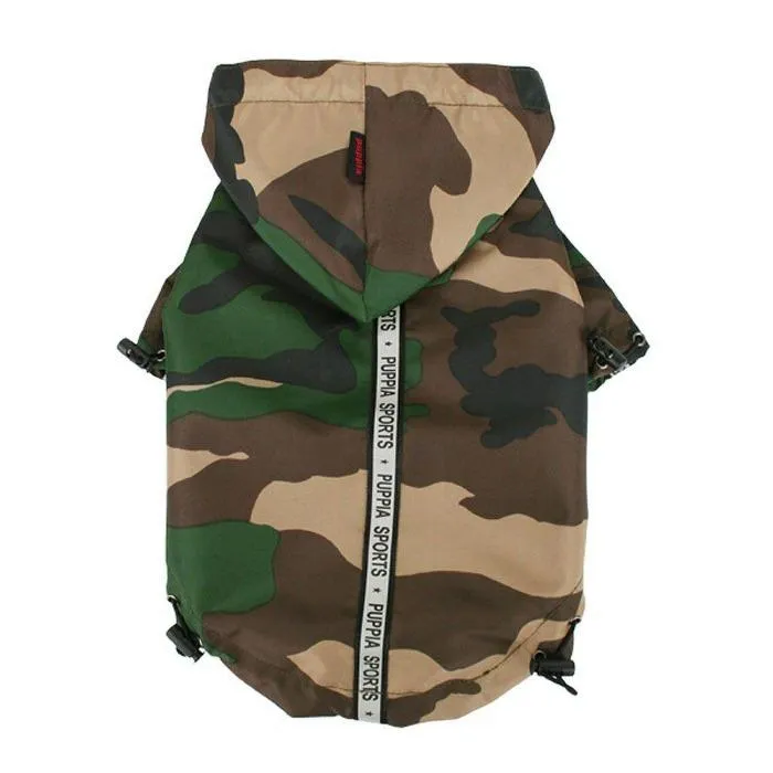 Puppia Base Dog Raincoat - Camo