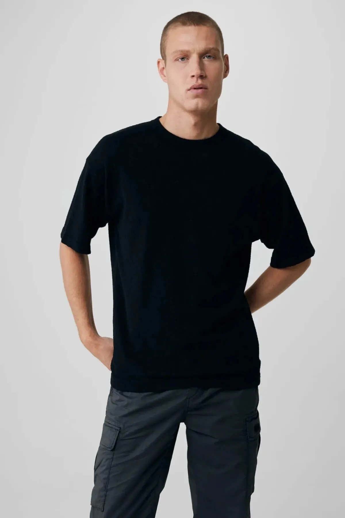 Relaxed Round Neck T-Shirt