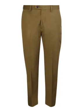 Tailored cropped ropped trousers