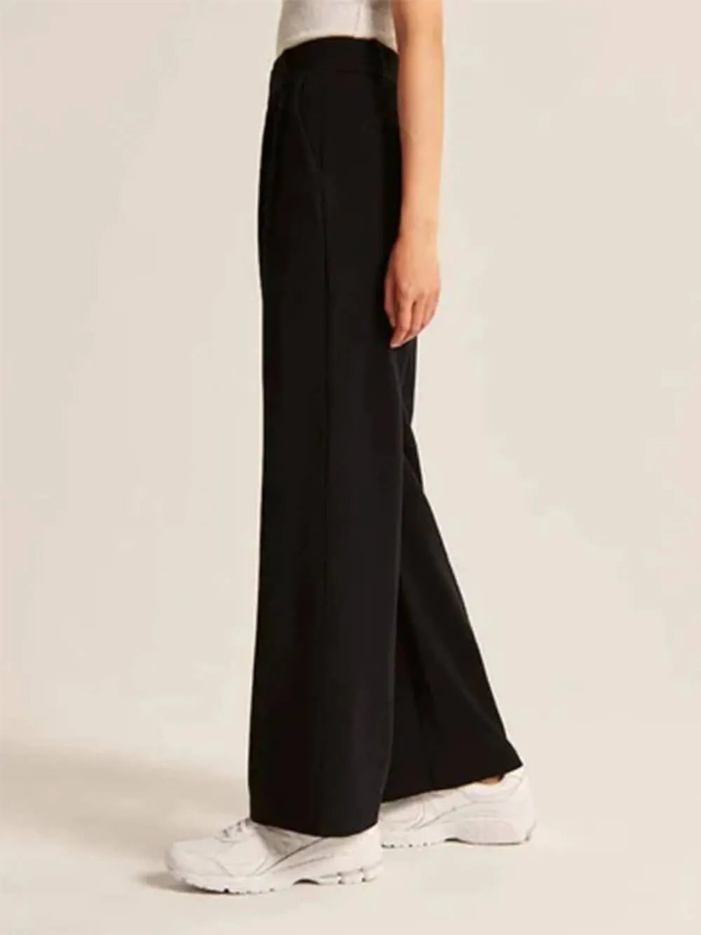 Wide Leg Tailored Pants