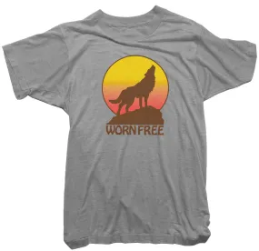 Worn Free T-Shirt - Worn Free Wolf Tee