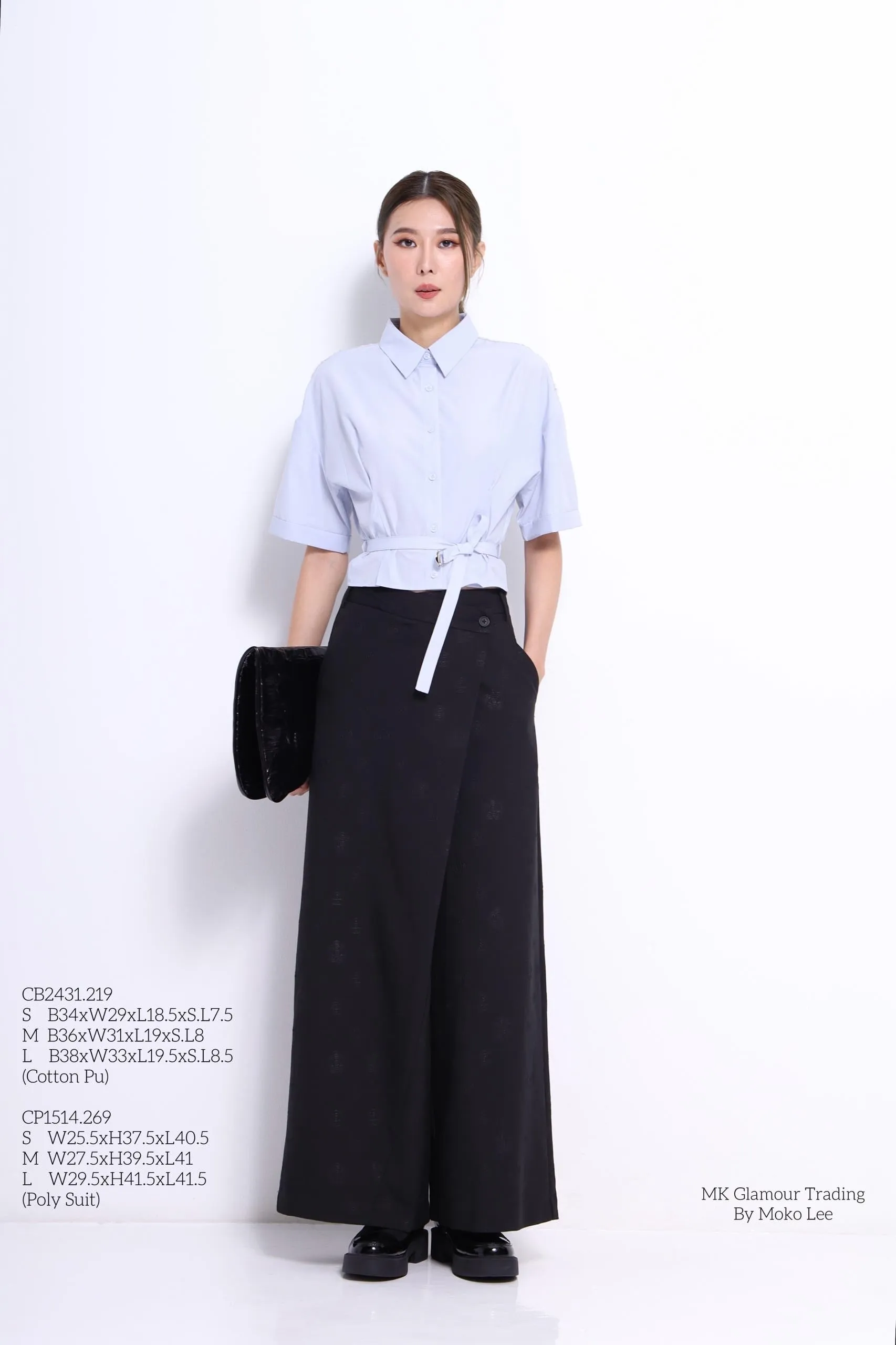 Zera Overlap Tailored Pants